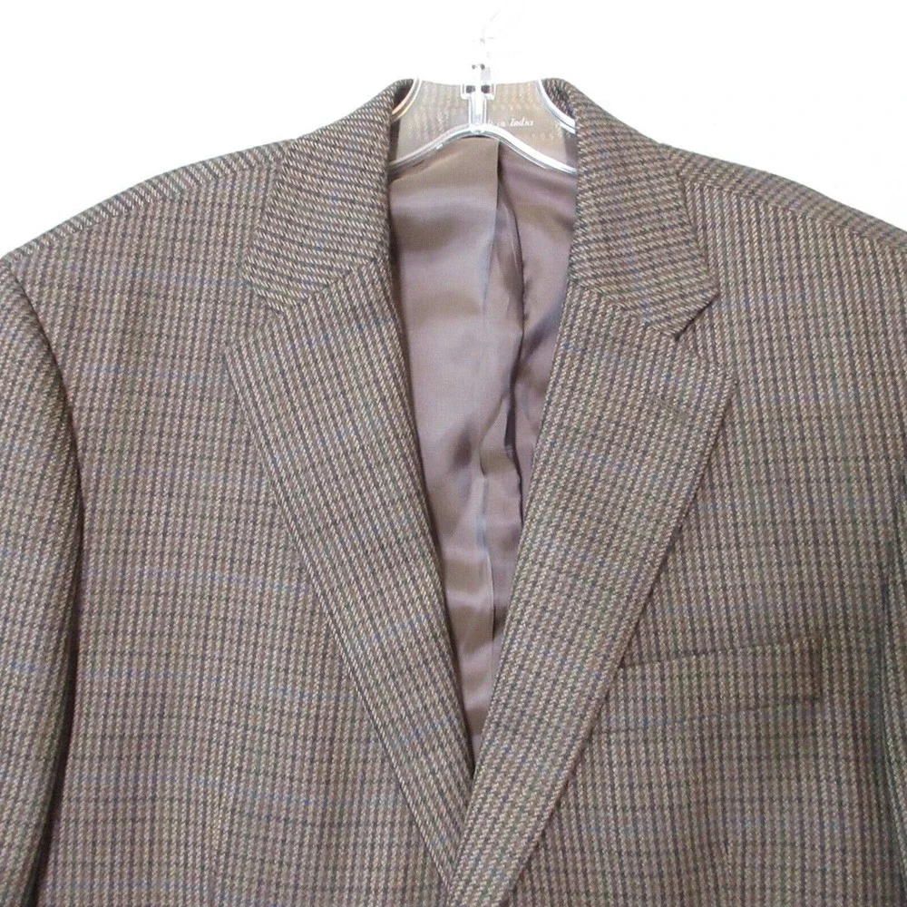 Lauren Ralph Lauren Plaid 100% Wool‎ Blazer